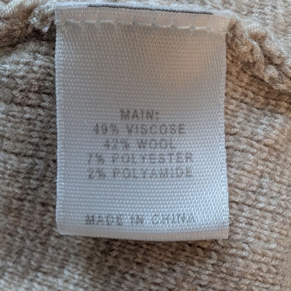 St John Women Small Wool Blend Colourblock Boat Neck Sweater Quiet Luxury - Picture 10 of 12